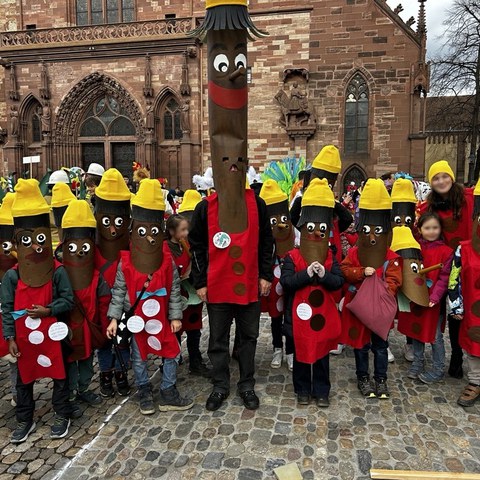 BSFIDI Fasnacht Pinocchios. Vergrösserte Ansicht