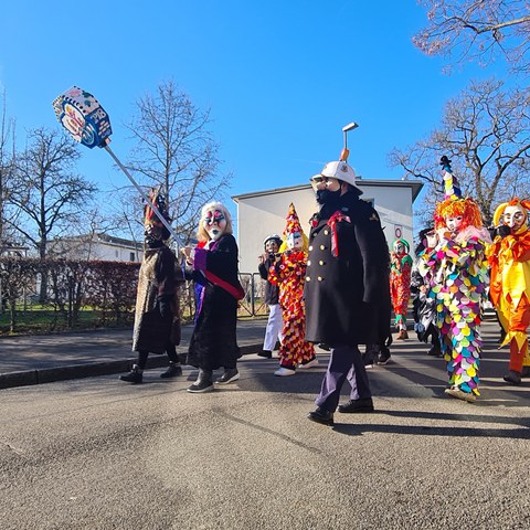 Schulfasnacht 2023 01. Vergrösserte Ansicht